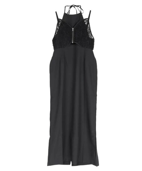 :ETHROF（イーサオブ）の「CORD EMBROIDERY BUSTIER LAYERED DRESS（ワンピース・レディース・ブラック・MEDIUM）」の16枚目の写真