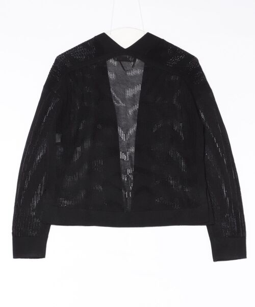 ALLSAINTS（オールセインツ）の「MISHA LONG SLEEVED CROPPED CARDIGAN | MISHA 長袖 クロップド カーディガン（カーディガン/ボレロ・レディース・ブラック・S/M/L/XS）」の8枚目の写真