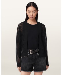 ALLSAINTS | MISHA LONG SLEEVED CROPPED CARDIGAN | MISHA 長袖 クロップド カーディガン(カーディガン/ボレロ)