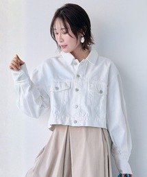 Ehre style（エーレスタイル）の「さっと羽織ると 大人の こなれ感 デニムジャケット（デニムジャケット）」