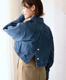 Ehre style（エーレスタイル）の「さっと羽織ると 大人の こなれ感 デニムジャケット（デニムジャケット）」