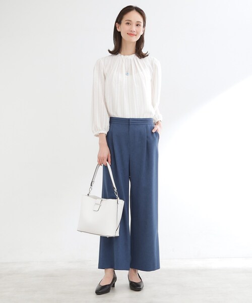 Reflect(リフレクト)の「ドライタッチストレートワイドパンツ(その他パンツ・レディース・ブルー/ライトグレー/ブラック・11/09/07/13/15 )」の14枚目の写真