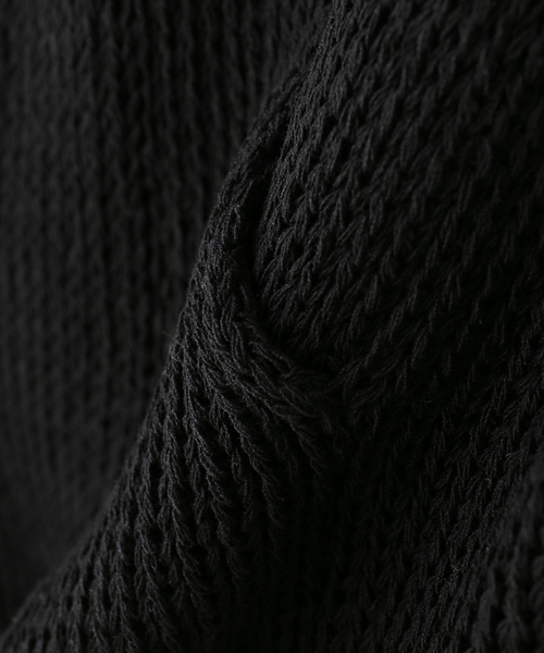 NACHE(ナチェ)の「【Geek Office / ギークオフィス】NACHE / ナチェ OUT IN KNITTED SLEEVELESS(ニット/セーター・レディース・チャコールグレー/ブラック・SMALL)」の8枚目の写真