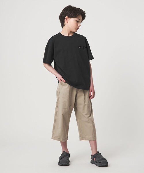 Champion（チャンピオン）の「＜Champion＞ショート スリーブ Tシャツ / キッズ  140cm-160cm（Tシャツ/カットソー・キッズ・ブラック/ホワイト/コバルトブルー・150cm/160cm/140cm）」の20枚目の写真