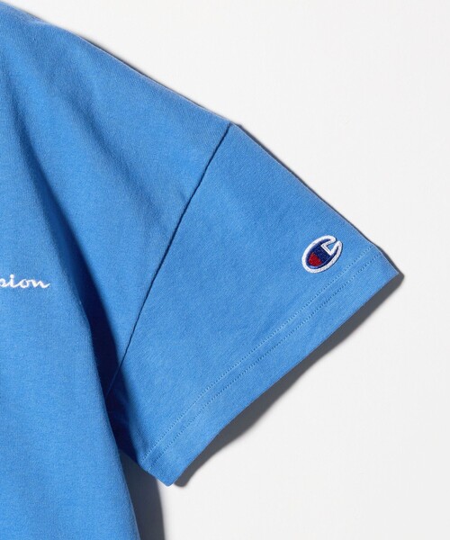 Champion（チャンピオン）の「＜Champion＞ショート スリーブ Tシャツ / キッズ  140cm-160cm（Tシャツ/カットソー・キッズ・ブラック/ホワイト/コバルトブルー・150cm/160cm/140cm）」の6枚目の写真