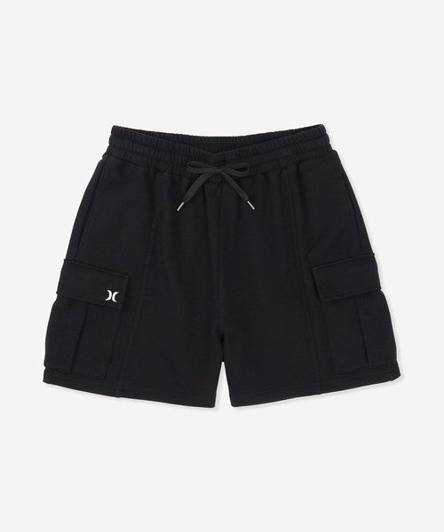 Hurley (ハーレー)の「【Hurley:ハーレー】レディーススウェットカーゴショーツ ショートパンツ TERRY CARGO WALK SHORTS(その他パンツ・レディース・ヘザーグレー/ブルーグレー/ブラック・SMALL/MEDIUM/LARGE)」の2枚目の写真