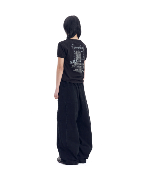 AAKAM(アーカム)の「Boots Ringer Top (Black)(Tシャツ/カットソー・レディース・その他・1/2)」の13枚目の写真