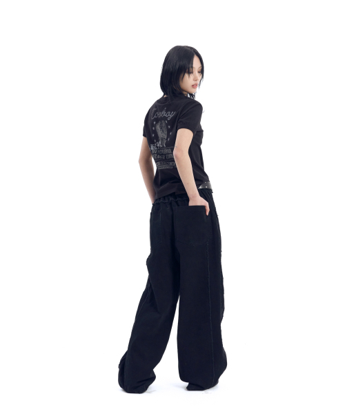 AAKAM(アーカム)の「Boots Ringer Top (Black)(Tシャツ/カットソー・レディース・その他・1/2)」の10枚目の写真