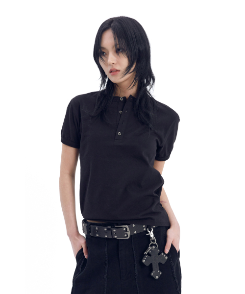 AAKAM(アーカム)の「Boots Ringer Top (Black)(Tシャツ/カットソー・レディース・その他・1/2)」の9枚目の写真