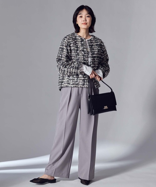 Gready Brilliant（グレディブリリアン）の「ソフトフラップショルダー（ショルダーバッグ・レディース・ブラック/ブラウン・FREE）」の3枚目の写真