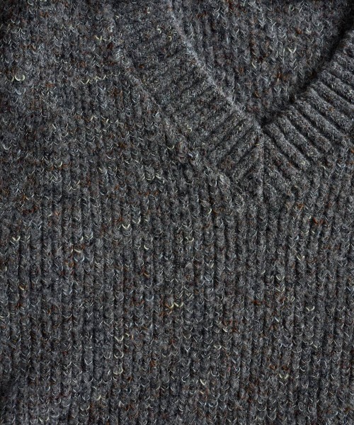 anuke(アンヌーク)の「anuke Nep Knit Vest ネップニットベスト/62620529(ベスト・レディース・グレー/ブラウン・ONE SIZE)」の11枚目の写真