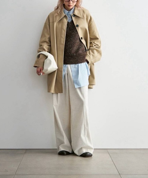 anuke(アンヌーク)の「anuke Nep Knit Vest ネップニットベスト/62620529(ベスト・レディース・グレー/ブラウン・ONE SIZE)」の13枚目の写真