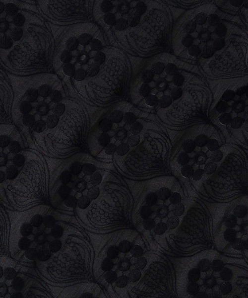 Kelen(ケレン)の「「KELEN / ケレン」シアー刺繍 ベスト(シャツ/ブラウス・レディース・チャコールグレー/ブラック/ライトグレー系/アイボリー・FREE)」の22枚目の写真