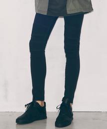 MONKEY TIME | ＜monkey time＞ ツイル バイカー ジェギンスパンツ(デニムパンツ)