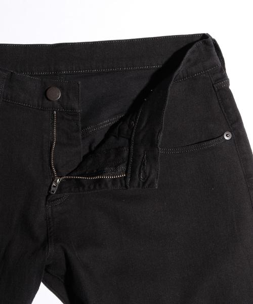 MONKEY TIME（モンキータイム）の「＜monkey time＞ ツイル バイカー ジェギンスパンツ◆（デニムパンツ・メンズ・ブラック・MEDIUM/LARGE/SMALL/X-LARGE）」の4枚目の写真