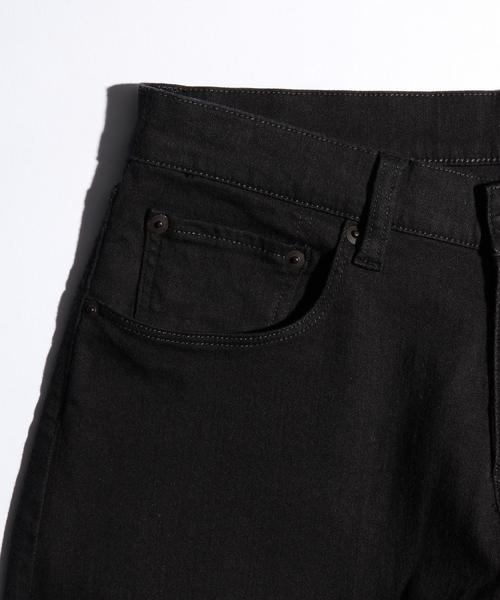 MONKEY TIME（モンキータイム）の「＜monkey time＞ ツイル バイカー ジェギンスパンツ◆（デニムパンツ・メンズ・ブラック・MEDIUM/LARGE/SMALL/X-LARGE）」の5枚目の写真
