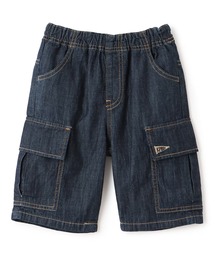 KP BOY（ケーピーボーイ）の「デニム カーゴハーフパンツ（カーゴパンツ）」