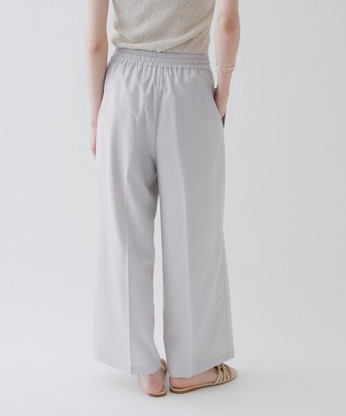 cloenc(クロエンス)の「【接触冷感/UVカット/マシンウォッシュ】イージーワイドパンツ(その他パンツ・レディース・ライトグレー/チャコールグレー/ピンク/ダークブラウン・03/02/01)」の17枚目の写真