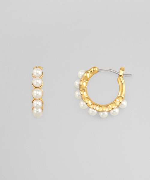 PLUS VENDOME(プラス ヴァンドーム)の「PEARL_ピアス(ピアス(両耳用)・レディース・ゴールド・ONE SIZE)」の2枚目の写真