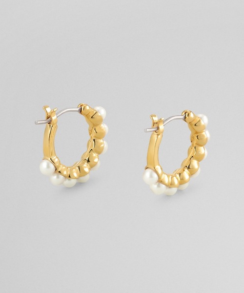 PLUS VENDOME(プラス ヴァンドーム)の「PEARL_ピアス(ピアス(両耳用)・レディース・ゴールド・ONE SIZE)」の3枚目の写真