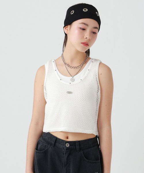 セール】メッシュタンクセット【取り外し可能パッド付き】（タンク