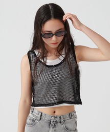 repipi armario | メッシュタンクセット【取り外し可能パッド付き】(タンクトップ)