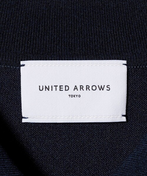 UNITED ARROWS（ユナイテッドアローズ）の「ポロコンビ 4WAY ニット ‐ウォッシャブル‐（ニット/セーター・レディース・ネイビー/ダークブラウン/ブラック/ライム・FREE）」の6枚目の写真