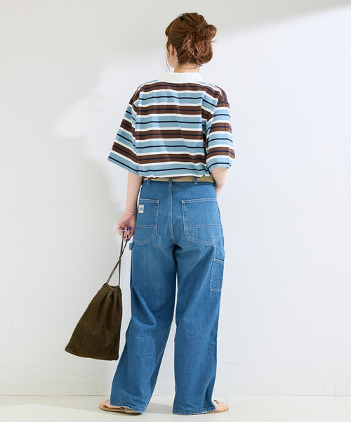 B.C STOCK（ベーセーストック）の「ウォッシャブル / ボーダーカノコT shirt（Tシャツ/カットソー・レディース・その他1/その他4/その他9・FREE）」の13枚目の写真