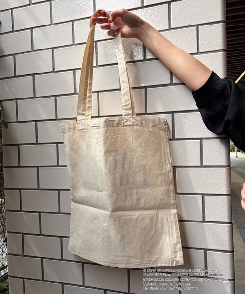 GOOD ROCK SPEED（グッドロックスピード）の「【GOOD ROCK SPEED/グッドロックスピード】Randy's Donuts BAG ランディーズ・ドーナツ トートバッグ（トートバッグ・レディース・ホワイト/アイボリー・フリー）」の4枚目の写真