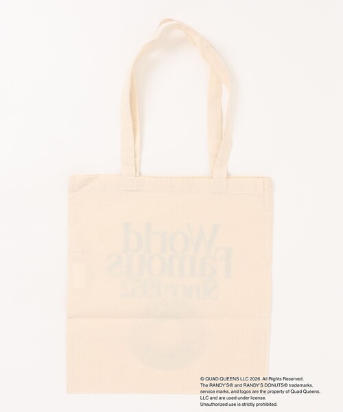 GOOD ROCK SPEED（グッドロックスピード）の「【GOOD ROCK SPEED/グッドロックスピード】Randy's Donuts BAG ランディーズ・ドーナツ トートバッグ（トートバッグ・レディース・ホワイト/アイボリー・フリー）」の16枚目の写真