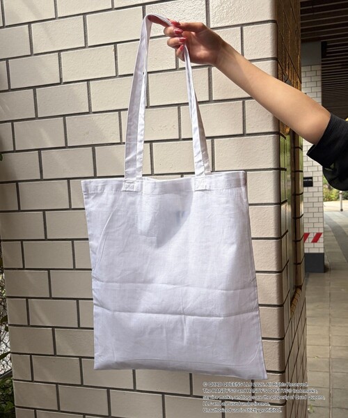 GOOD ROCK SPEED（グッドロックスピード）の「【GOOD ROCK SPEED/グッドロックスピード】Randy's Donuts BAG ランディーズ・ドーナツ トートバッグ（トートバッグ・レディース・ホワイト/アイボリー・フリー）」の13枚目の写真