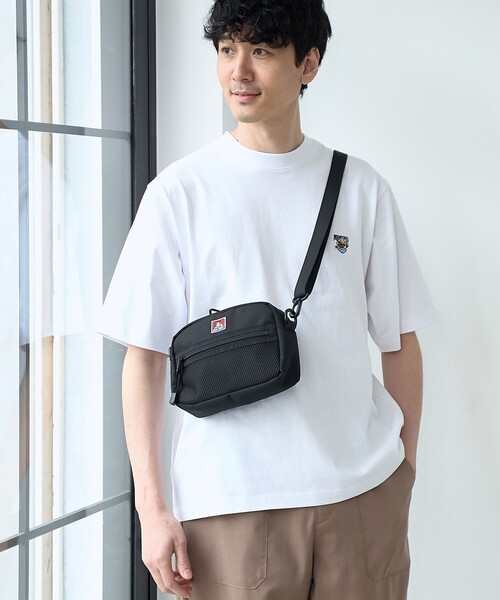 BEN DAVIS(ベンデイビス)の「BEN DAVIS (ベンデイビス)ワイドメッシュショルダー(ショルダーバッグ・メンズ・ブラック・FREE)」の2枚目の写真