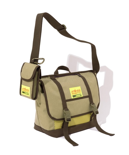 GRIP SWANY（グリップスワニー）の「Manhattan Portage×GRIP SWANY【MP1606REFGRSW】 Ny Messenger Bag  For GRIP SWANY（メッセンジャーバッグ・メンズ・ベージュ・FREE）」の5枚目の写真