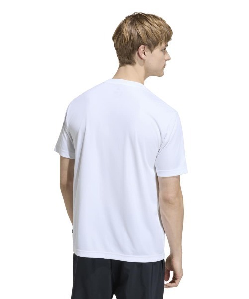 adidas(アディダス)の「アディダス adidas クライマクール カモ モダンロゴ グラフィック Tシャツ(Tシャツ/カットソー・メンズ・ホワイト・LL/3L/S/M/L)」の2枚目の写真