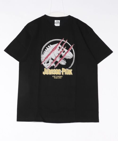 Rendez-Vous(ランデヴー)の「【 Jurassic Park 】 ジュラシックパークプリントTシャツ 26S4(Tシャツ/カットソー・レディース・ブラック系その他2/ブラック系その他・LARGE)」の1枚目の写真