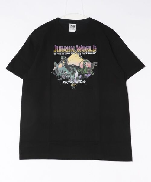 Rendez-Vous(ランデヴー)の「【 Jurassic Park 】 ジュラシックパークプリントTシャツ 26S4(Tシャツ/カットソー・レディース・ブラック系その他2/ブラック系その他・LARGE)」の2枚目の写真