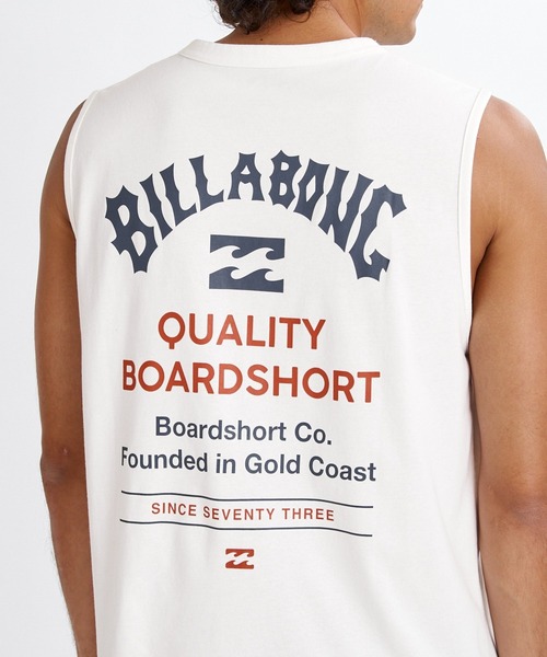 BILLABONG(ビラボン)の「BILLABONG メンズ ARCH 73 タンクトップ 【2026年夏モデル】(タンクトップ・メンズ・オフホワイト/ブラック系その他/ブルー系その他2・X-LARGE/MEDIUM/LARGE)」の2枚目の写真