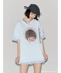 jouetie | 【Bebichhichi×jouetie】レースドッキングルーズTシャツ(Tシャツ/カットソー)