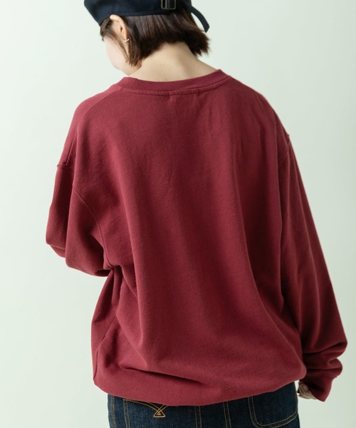 PAR ICI(パーリッシィ)の「Charming Hippo プリントスウェット(Tシャツ/カットソー・レディース・サックスブルー/グレー/ボルドー・FREE)」の19枚目の写真