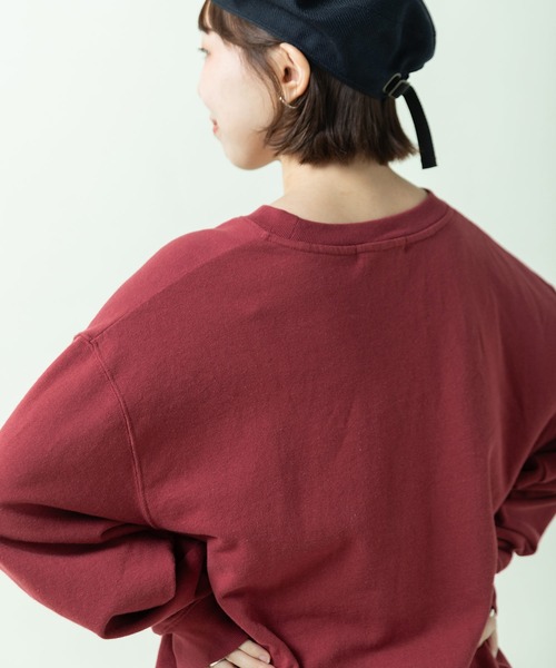 PAR ICI(パーリッシィ)の「Charming Hippo プリントスウェット(Tシャツ/カットソー・レディース・サックスブルー/グレー/ボルドー・FREE)」の20枚目の写真