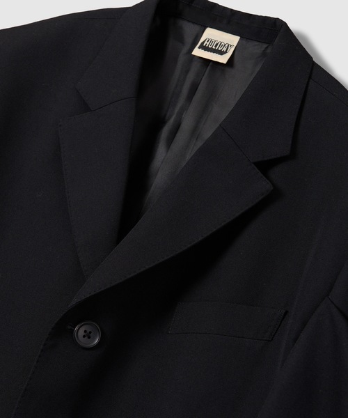 WOOL TWILL PUFF JACKET ウールツイルパフジャケット（テーラード