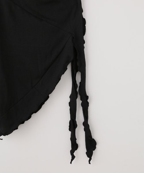 MILLO WOMEN(ミロウーマン)の「【Geek Office / ギークオフィス】MILLO WOMEN / Ruffle Sleeveless Top(その他トップス・レディース・ブラック・FREE)」の5枚目の写真