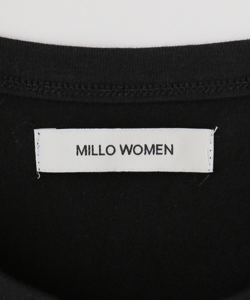 MILLO WOMEN(ミロウーマン)の「【Geek Office / ギークオフィス】MILLO WOMEN / Ruffle Sleeveless Top(その他トップス・レディース・ブラック・FREE)」の6枚目の写真