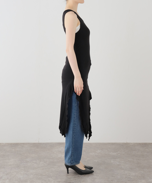 MILLO WOMEN(ミロウーマン)の「【Geek Office / ギークオフィス】MILLO WOMEN / Ruffle Sleeveless Top(その他トップス・レディース・ブラック・FREE)」の12枚目の写真