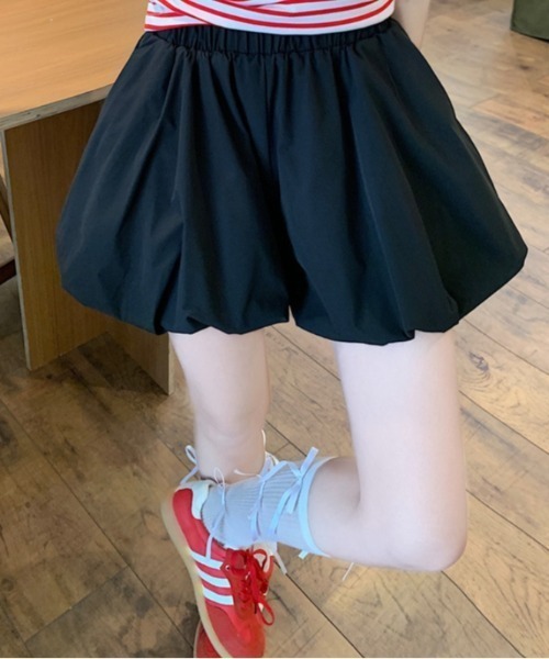 Vipoa(ヴィポア)の「バルーンデザインショートパンツ(その他パンツ・レディース・ブラック/ホワイト・FREE)」の20枚目の写真