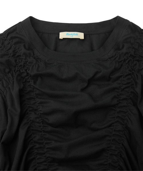 ROCKFISH WEATHERWEAR(ロックフィッシュウェザーウェア)の「SHIRRING TSHIRT(Tシャツ/カットソー・レディース・アイボリー/ブラック/ブルー・S/M)」の17枚目の写真