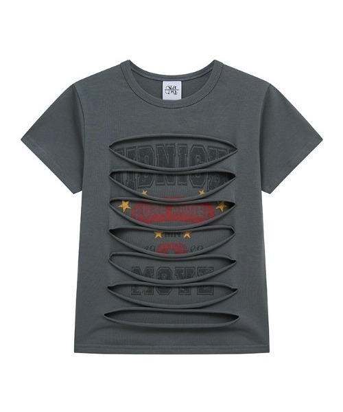 Midnight Move(ミッドナイトムーブ)の「A'GEM/9 × .kom 『MIDNIGHT MOVE/ミッドナイトムーブ』3 damage tee/ダメージ Tシャツ(Tシャツ/カットソー・レディース・ブラック/ホワイト・FREE)」の18枚目の写真