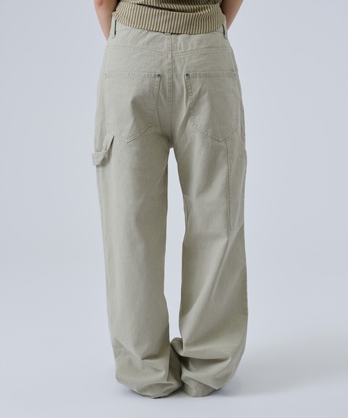 FTW（エフティダブリュー）の「DAMAGE POCKET PANTS（その他パンツ・レディース・ベージュ/チャコールグレー・SMALL/MEDIUM）」の20枚目の写真