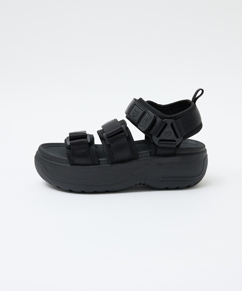 SHAKA(シャカ)の「【SHAKA】NEO BUNGY EVOL CHUNKY チャンキーソール ストラップサンダル / 厚底(サンダル・レディース・ベージュ/ブラック・M/S/L)」の5枚目の写真
