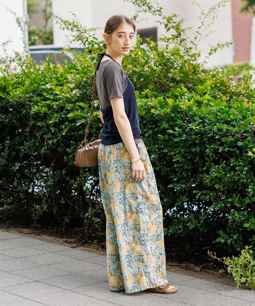 GEORGE'S(ジョージズ)の「INDIAプリントパンツ(その他パンツ・レディース・ブルー/ピンク・FREE)」の5枚目の写真